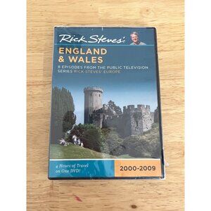 Rick Steves England and Wales DVD 2000-2009 Public TV Series New Sealed